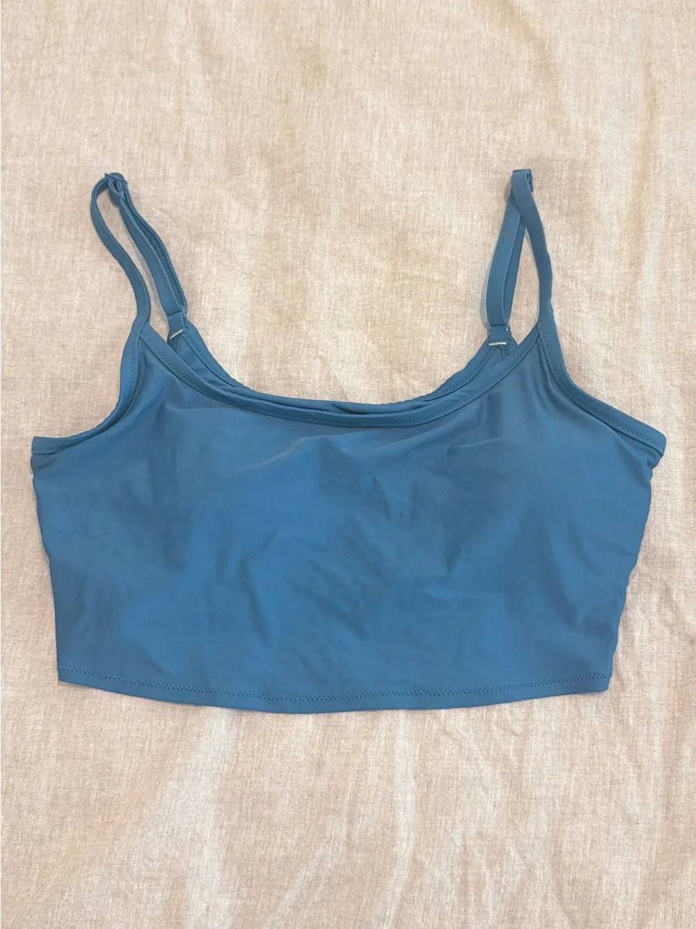 Aerie Dark Teal longline bikini top